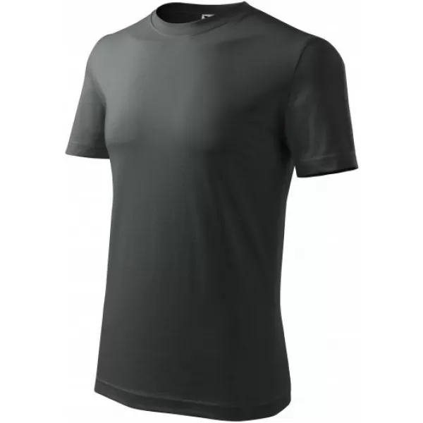  Мъжка тениска MALFINI CLASSIC NEW 132 ТЪМЕН ШИСТИ 