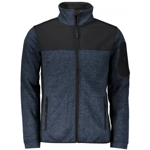  Мъжко софтшел яке/пуловер MALFINI CASUAL 550 KNIT BLUE MALFINI PREMIUM 