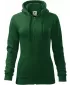 Дамски суичър MALFINI TRENDY ZIPPER 411 БУТИЛКА ЗЕЛЕНО
