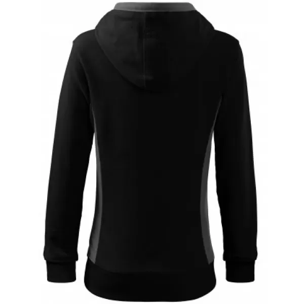 Дамски суичър MALFINI KANGAROO 408 ЧЕРЕН 