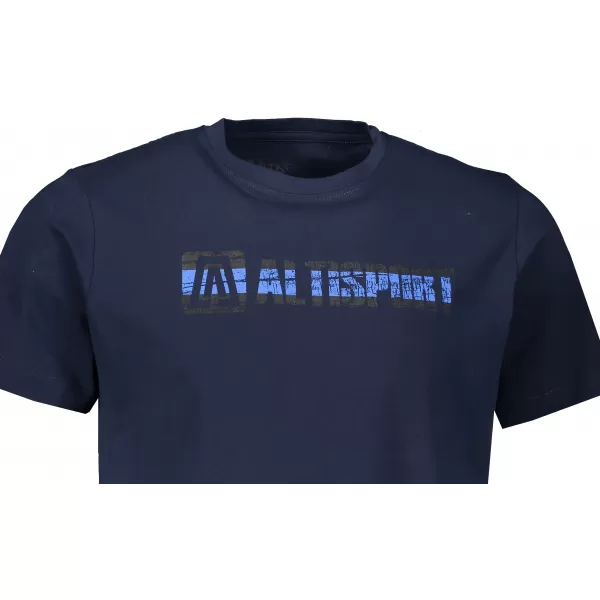 Мъжка тениска ALTISPORT BABER MTSS606 ТЪМНО СИНЬО 
