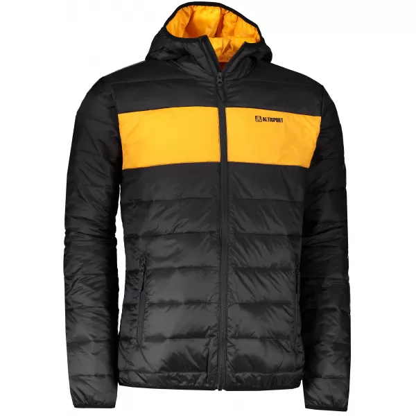  Мъжко яке ALTISPORT GEDON MJCS468 ЧЕРНО И ЖЪЛТО 