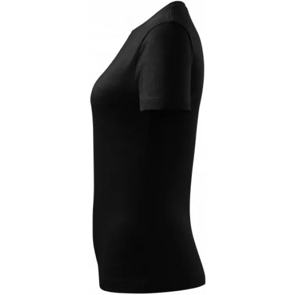  Дамска тениска MALFINI CLASSIC NEW 133 ЧЕРЕН 