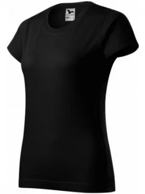 Дамска тениска MALFINI BASIC 134 ЧЕРЕН