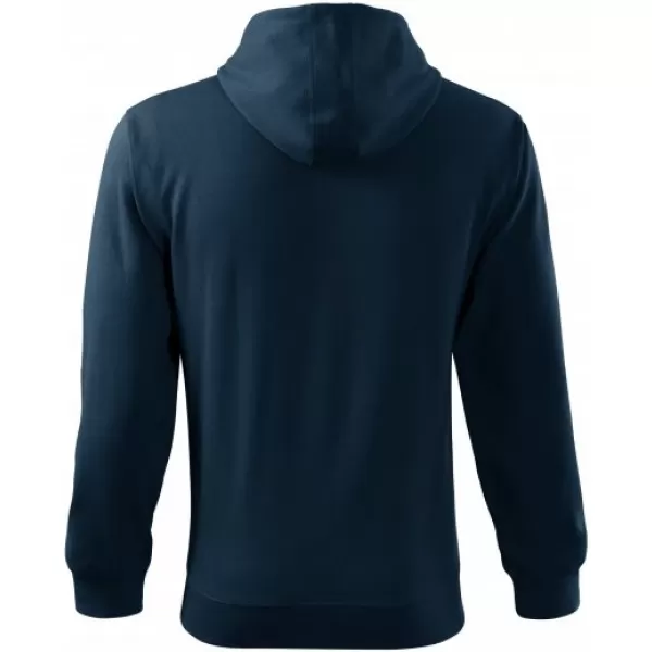  Мъжки суичър MALFINI TRENDY ZIPPER 410 МОРСКО СИНЬО 