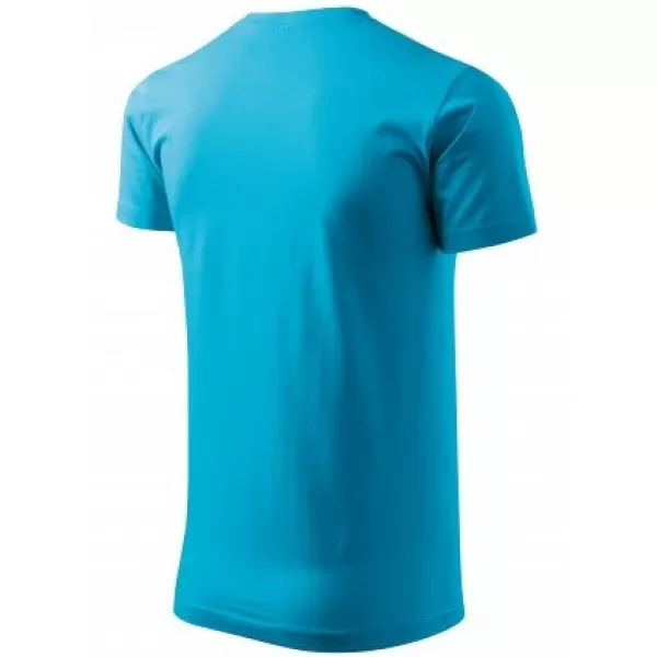  Мъжка тениска MALFINI BASIC 129 ТЮРКОАЗ 
