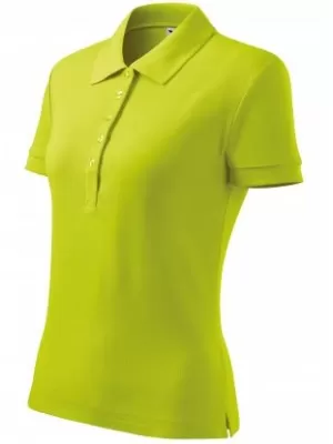 Дамска тениска с яка MALFINI COTTON 213 ВАР