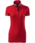 Дамска тениска с яка MALFINI PREMIUM COLLAR UP 257 ЧЕРВЕНА ФОРМУЛА