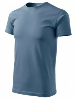 Мъжка тениска MALFINI BASIC 129 ДЕНИМ