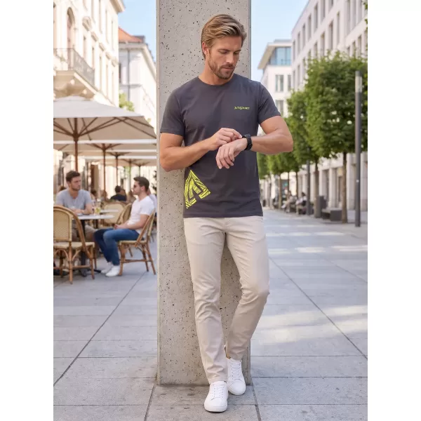  Мъжка тениска ALTISPORT ALM013129 АБАНОСОВО СИВО 