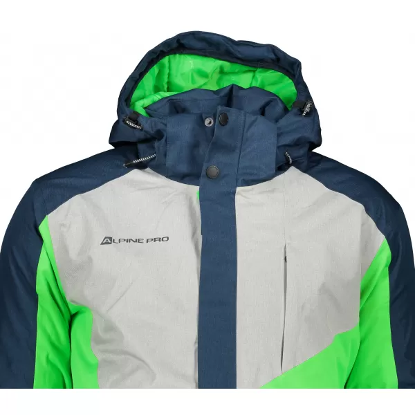  Мъжко ски яке ALPINE PRO SARDAR 4 MJCS450 ЗЕЛЕНО 