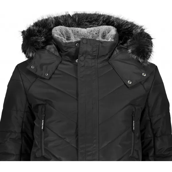  Мъжко зимно яке ALPINE PRO ICYB 6 MJCS432 ЧЕРНО 
