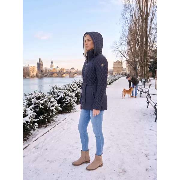  Дамско зимно яке KIXMI KAITLYN ТЪМНО СИНЬО 