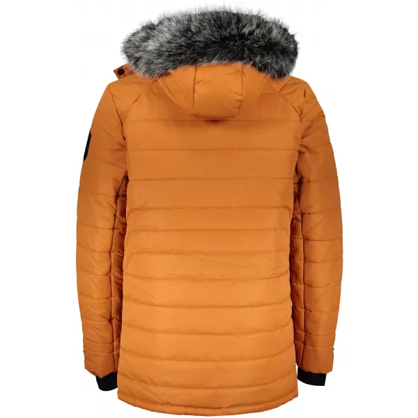  Мъжко зимно яке ALPINE PRO ICYB 6 MJCS432 АМБЪР 