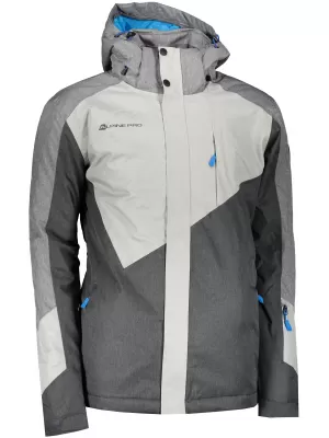 Мъжко ски яке ALPINE PRO SARDAR 4 MJCS450 СИВО