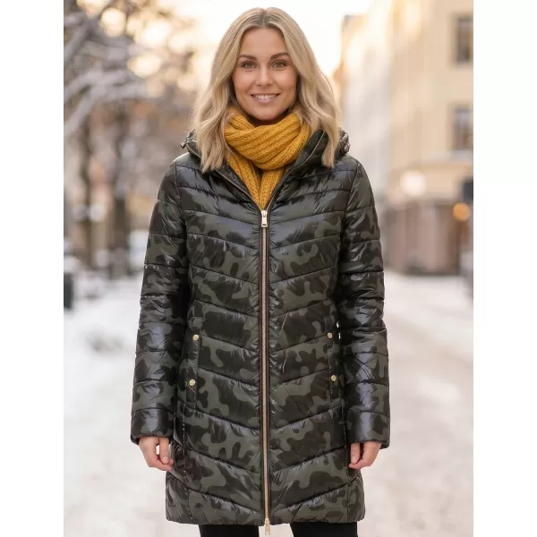  Палто SAM 73 ALISHA WB 806 ТЪМНО ЗЕЛЕНО 