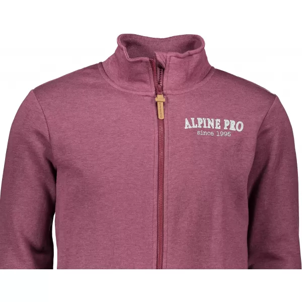  Мъжки суичър ALPINE PRO ELIAN MSWS259 ЛИЛАВО 
