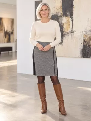 Дамска пола KIXMI KERYN ТЪМНО СИВ