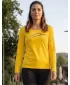 Dámské triko s dlouhým rukávem ALTISPORT CARRYOVER ALW001169 ŽLUTÁ