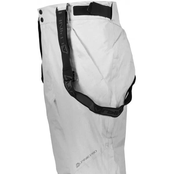  Ски панталони ALPINE PRO SANGO 8 MPAS477 СИВО 