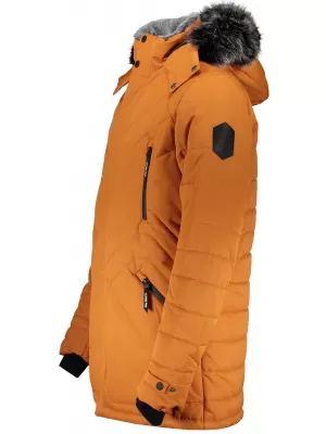 Мъжко зимно яке ALPINE PRO ICYB 6 MJCS432 АМБЪР