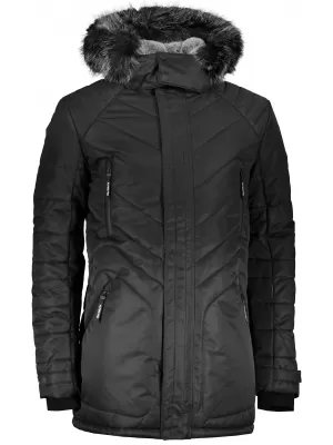 Мъжко зимно яке ALPINE PRO ICYB 6 MJCS432 ЧЕРНО