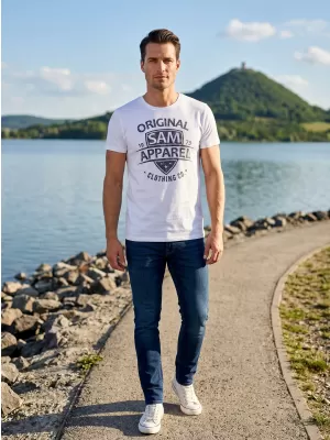 Риза SAM 73 LIAM MT 768 БЯЛ