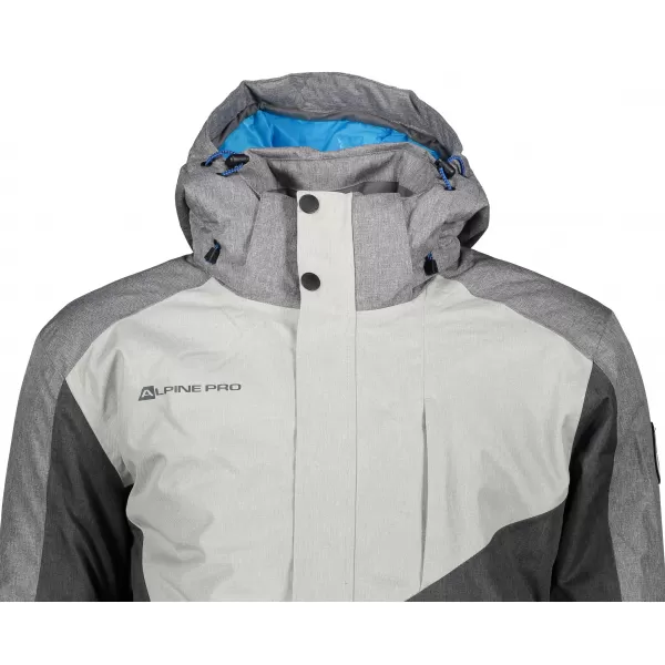  Мъжко ски яке ALPINE PRO SARDAR 4 MJCS450 СИВО 