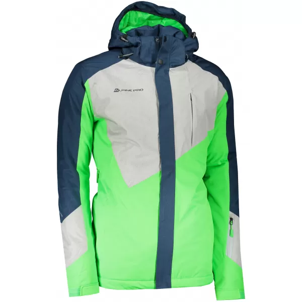  Мъжко ски яке ALPINE PRO SARDAR 4 MJCS450 ЗЕЛЕНО 