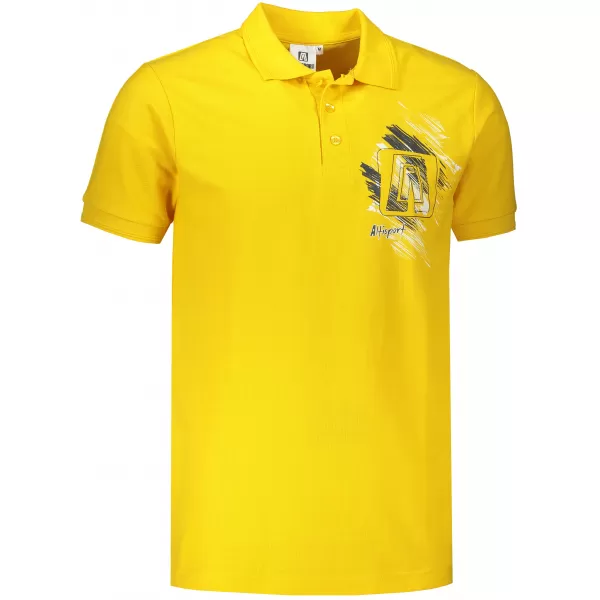 Мъжка тениска ALTISPORT ALM032203 ЖЪЛТО 