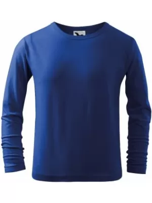 Детска тениска MALFINI FIT-T LS 121 КРАЛСКО СИНЬО