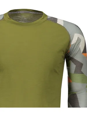Мъжка термо блуза SENSOR MERINO IMPRESS 19200021 SAFARI/CAMO