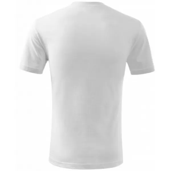  Детска тениска MALFINI CLASSIC NEW 135 БЯЛО 