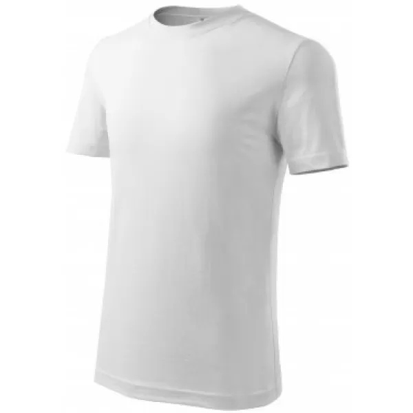  Детска тениска MALFINI CLASSIC NEW 135 БЯЛО 
