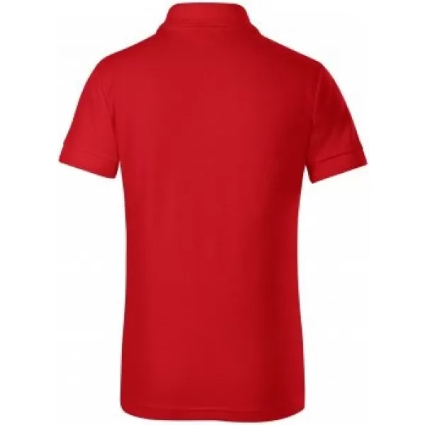  Детска тениска с яка MALFINI PIQUE POLO 222 ЧЕРВЕНО 