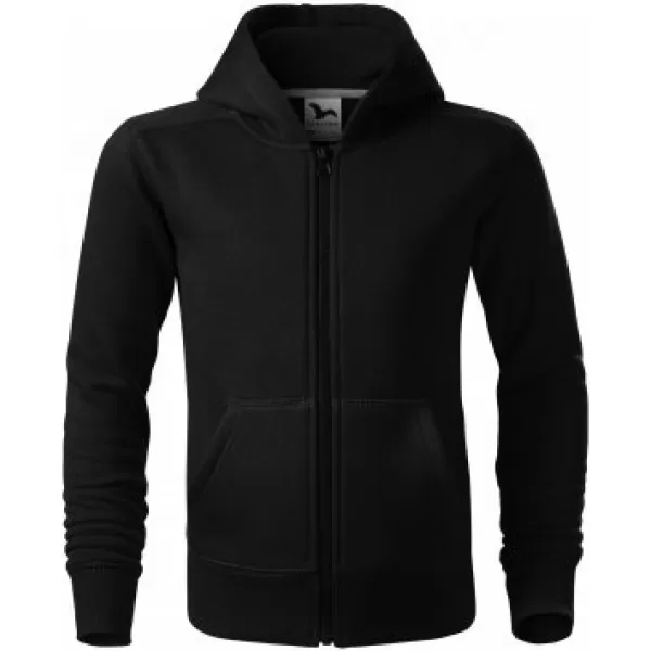  Детски суичър MALFINI TRENDY ZIPPER 412 ЧЕРЕН 