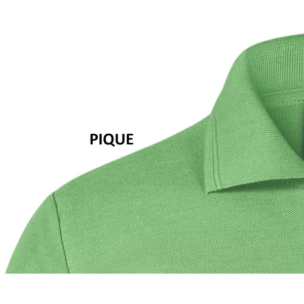  Детска тениска с яка MALFINI PIQUE POLO 222 ТРЕВИСТО ЗЕЛЕНО 