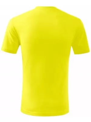 Детска тениска MALFINI CLASSIC NEW 135 ЛИМОН