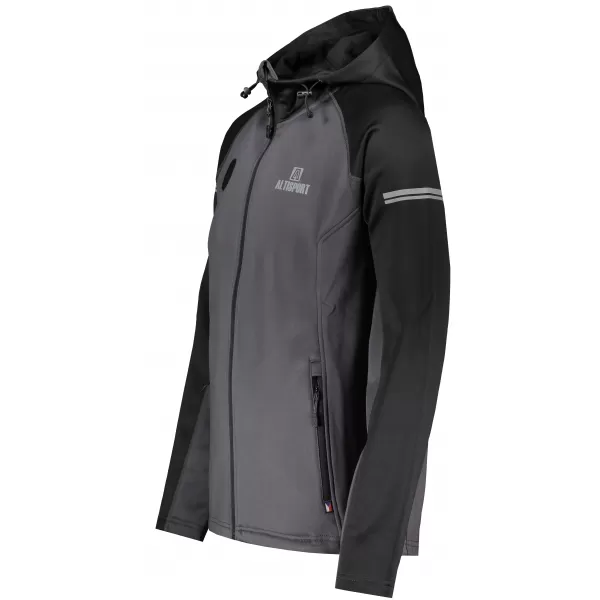  Мъжки спортен суичър ALTISPORT PIUMAN ТЪМНО СИВ 