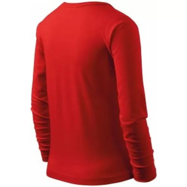  Детска тениска MALFINI FIT-T LS 121 ЧЕРВЕНО 
