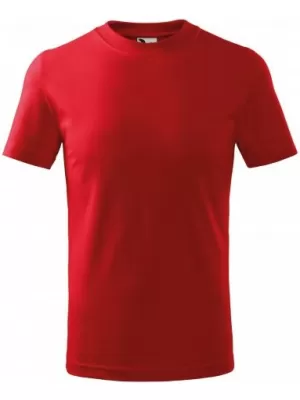 Детска тениска MALFINI BASIC 138 ЧЕРВЕНО