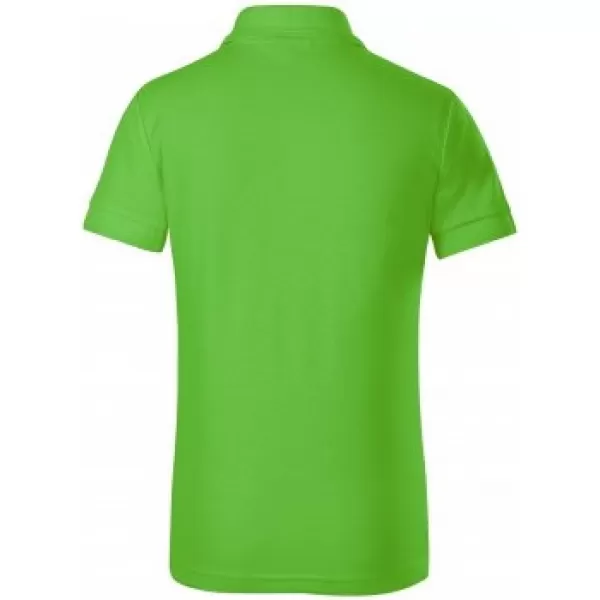  Детска тениска с яка MALFINI PIQUE POLO 222 ЯБЪЛКОВО ЗЕЛЕНО 