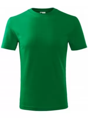 Детска тениска MALFINI CLASSIC NEW 135 СРЕДНО ЗЕЛЕНО