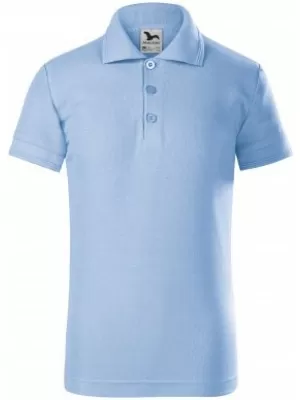 Детска тениска с яка MALFINI PIQUE POLO 222 НЕБЕСНО СИНЬО
