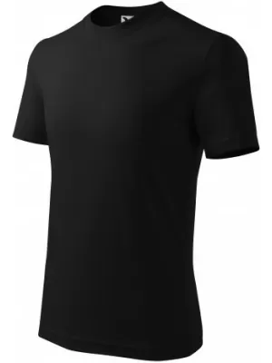 Детска тениска MALFINI BASIC 138 ЧЕРЕН