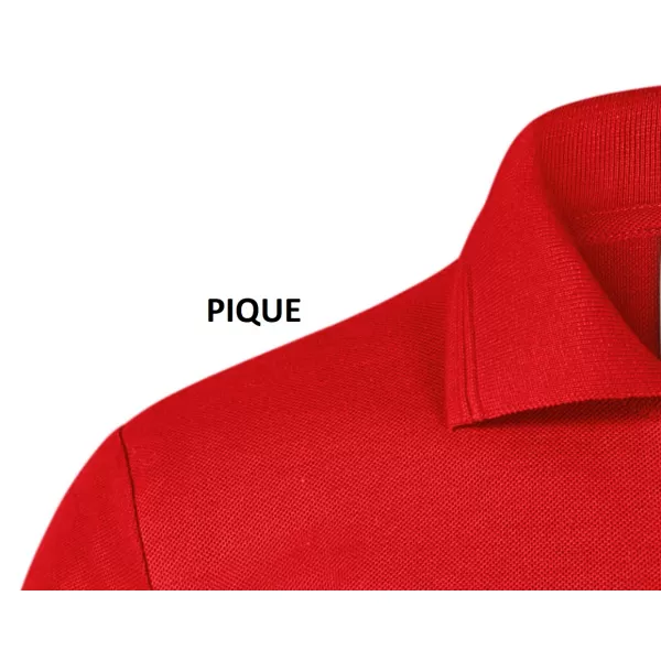  Детска тениска с яка MALFINI PIQUE POLO 222 ЧЕРВЕНО 