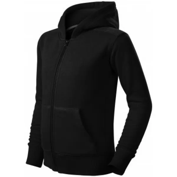  Детски суичър MALFINI TRENDY ZIPPER 412 ЧЕРЕН 