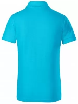 Детска тениска с яка MALFINI PIQUE POLO 222 ТЮРКОАЗ