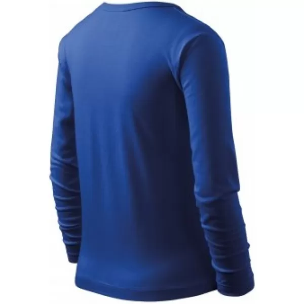  Детска тениска MALFINI FIT-T LS 121 КРАЛСКО СИНЬО 