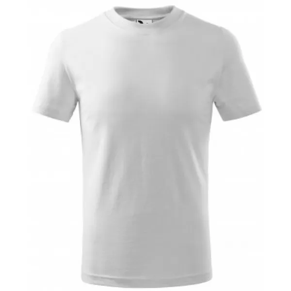  Детска тениска MALFINI CLASSIC 100 БЯЛО 